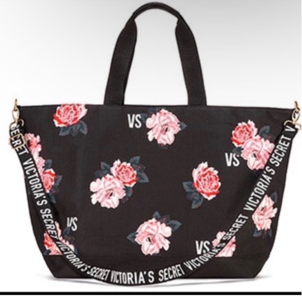 Victoria's Secret Limited Edition Floral Print Weekender Tote